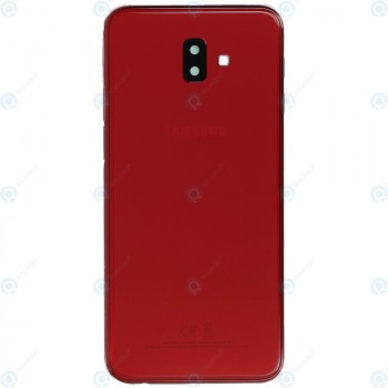 Samsung Galaxy J6+ (SM-J610F) Capac baterie roșu GH82-17872B foto