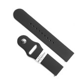 Curea Ceas Silicon Morellato Neagra 18mm 20mm 22mm System Easy-Click