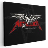 Tablou afis Metallica trup rock 2367 Tablou canvas pe panza CU RAMA 80x120 cm