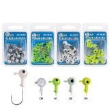 Set 10 buc. JIG-uri JH02 (blister) Baracuda, model 02