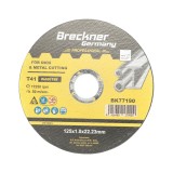 Panza disc flex pentru taiat si polizat inox T41 125x1.0x22mm Breckner Germany