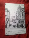 Ilustrata Elvetia 1902 - Geneva circulata la Focsani