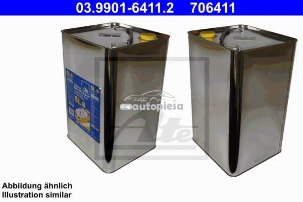 Lichid de frana ATE SL6 DOT4 ESP 20 L 03.9901-6411.2 Lichid de frana ATE SL6 DOT4 ESP 20 L 03.9901-6411.2