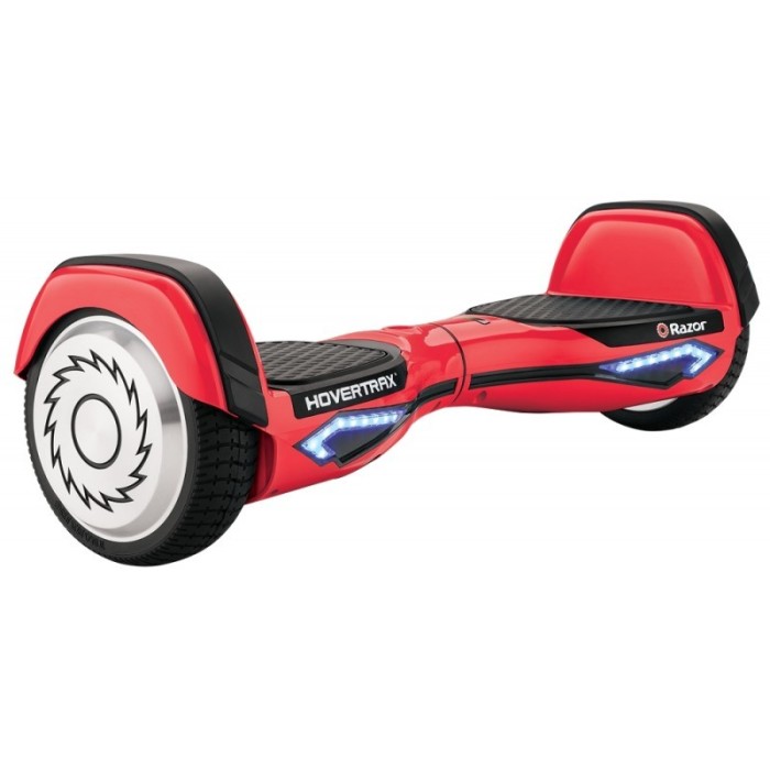 Hoverboard Razor Hovertrax 2.0, motor 2 x 350 W, 36 V, baterie detasabila, 13 km/h, Rosu Hoverboard Razor Hovertrax 2.0, motor 2 x 350 W, 36 V, baterie detasabila, 13 km/h, Rosu