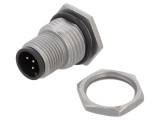 Conector M12 tată, 5 pini, cod A