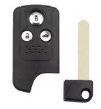 Carcasa cheie auto Techstar 3 butoane compatibila Honda CR-V 2013&ndash;2015 &ndash; proximity, lama HON66