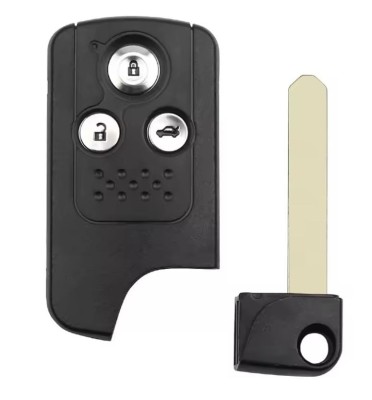 Carcasa cheie auto Techstar 3 butoane compatibila Honda CR-V 2013&amp;ndash;2015 &amp;ndash; proximity, lama HON66 foto