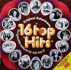 16 Top Hits Mai - Juni 1980 disc vinil compilatie COMANDA MINIMA 100 lei foto