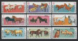 Umm al-Kaiwain 1969 Mi 314/22 MNH - Rase de cai, Nestampilat
