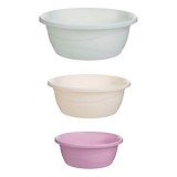 Set 3 Castroane din Plastic, Culori Pastel, 1.5L/2.7L/4.5L, CMCLASS