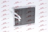 Evaporator AC Nissan Juke 20; motor 1.6, 1.6 DIG-T, 1.6 T, dimensiuni [mm] 250x225x38, iesire 11,7mm, intrare 14,4mm; 2721KA0A; SRLine, aftermarket