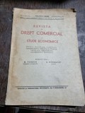 Revista Drept Comercial &amp; Studii Economice 1944, Anul XI Nr. 8-10, Oct-Nov-Dec, Bucuresti, Romana, Stare Uzata