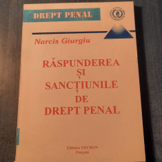 Raspunderea si sanctiunile de drept penal Narcis Giurgiu