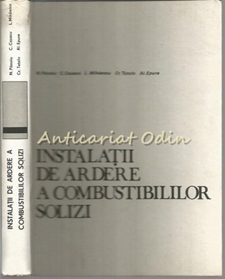 Instalatii De Ardere A Conbustibillor Solizi - N. Panoiu, C. Cazacu foto