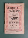 Romanii de peste Nistru - V. Harea, 1934 , Colectia Cunostinte Folositoare / R5P4F