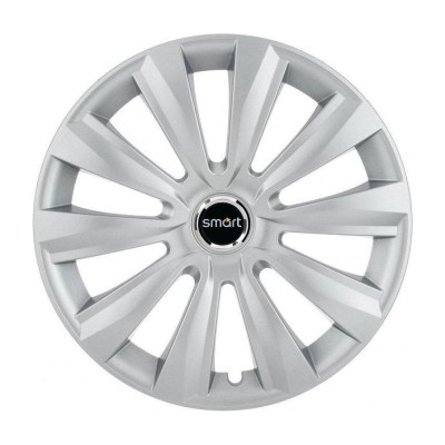 Set 4 Capace Roti, potrivite jantelor de R16, pentru Smart, model delta cromat foto
