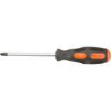 Surubelnita Pozidrive PZ2 x 100 mm cu maner ergonomic TOP TOOLS