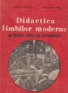 Didactica limbilor moderne (Metodologia cercetarii experimentale)