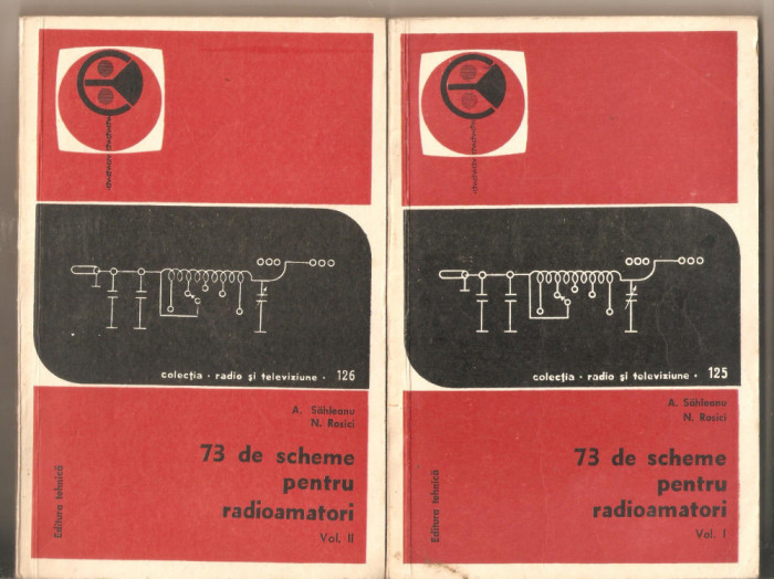 73 de scheme pentru radioamatori 2 vol.