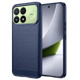 Husa pentru Xiaomi Poco F9 Pro, Techsuit, Carbon, Albastra