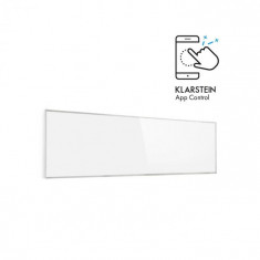 Klarstein Wonderwall 300 Smart, incalzitor pe infraro?u, 30 x 100 cm, 300 W, cronometru saptamanal, IP24, alb foto