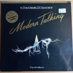 LP (vinil vinyl) Modern Talking ‎– In The Middle Of Nowhere -The 4th (EX) Hansa