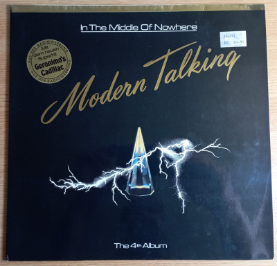 LP (vinil vinyl) Modern Talking &amp;lrm;&amp;ndash; In The Middle Of Nowhere -The 4th (EX) Hansa foto
