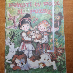 carte pentru copii - povesti cu poze si .. pozne - din anul 1989