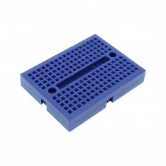 Mini Breadboard albastru pentru Arduino ( placa de test ) 170 puncte Solderless Protoboard PCB Arduino breadboard Test Circuit foto