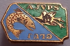 Insigna, Cluj , Asociatia Judeteana a Vanatorilor si Pescarilor Sportivi , RSR