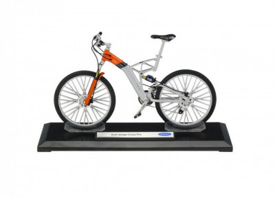 Macheta bicicleta Audi Design Cross Pro bicycle, 1:10 Welly foto