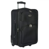 Troler Urban, 34L, Culoare Negru, Material Poliester, Dimensiuni 38x22.5x54.5cm