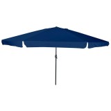 vidaXL Umbrelă de Grădină 395cm x 245cm Albastru Azur