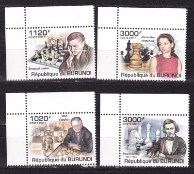 Burundi 2011 SAH MI 2250-2253 MNH w64 foto