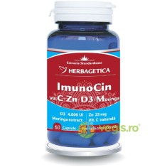 Imunocin (Vitamina C + Zn + D3 + Moringa) 60cps