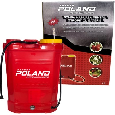 Pompa Stropit cu Baterie 16L Poland B7196 foto