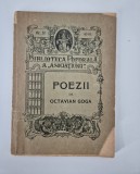 Carte veche 1910 Octavian Goga Poezii