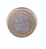 Moneda Bahrain 100 fils 2010, stare buna, curata