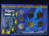 Seria completata monede - Ungaria 1998 - 2007 , 7 monede, Europa