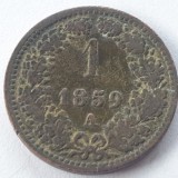 Austria 1 kreuzer 1859 A, Europa