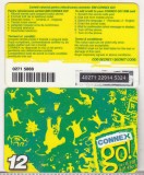 Bnk card Romania - Connex - reincarcare Go! 12 - RO-CON-REF-0019D