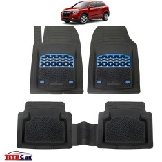 Covorașe Auto TeamCar&reg; Tip Tăviță Compatibile Honda HR-V 2 (2015&ndash;2021) - Blue