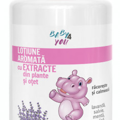 Lotiune aromata cu extracte din plante cu otet Baby4You, 100ml, Tis Farmaceutic