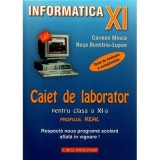 Caiet de laborator pentru clasa a 11-a Profil real. Teste de evaluare a cunostintelor - Carmen Minca