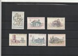 ROMANIA 1968 LP 686 MONUMENTE ISTORICE SERIE MNH NESTAMPILATA, Nestampilat