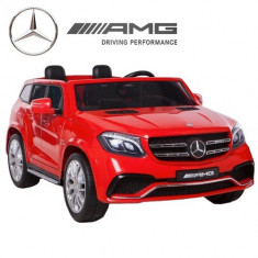 Masinuta electrica Mercedes GLS63 AMG 4x4 PREMIUM 24V Rosu foto