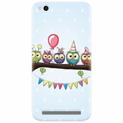 Husa silicon pentru Xiaomi Redmi 4A, Party Birds foto