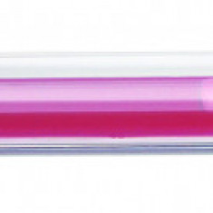 Pix Cu Gel Penac Cch-3, Rubber Grip, 0.7mm, Corp Transparent - Scriere Rosie