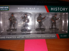 Set 4 soldati US 1 Infantry Division Big Red One - WW II scara 1:32 foto