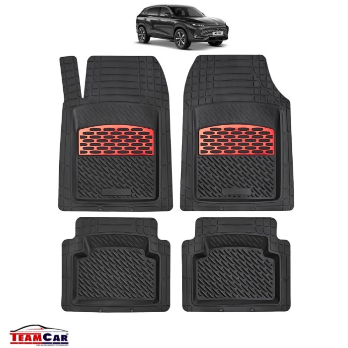 Covorase Auto TeamCar&reg; Tip Tavita MG HS Mk2 SUV (2024&ndash;2025) -Red